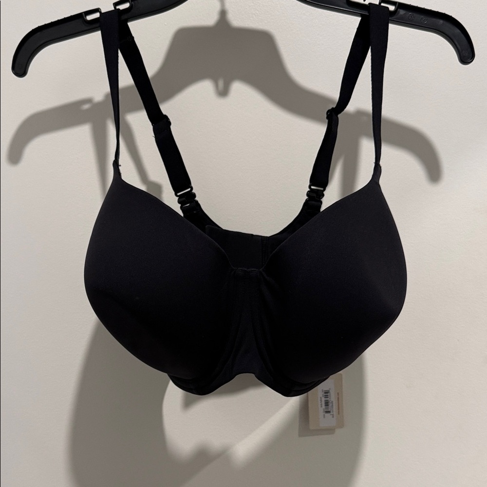 Bare Necessities Elegant Black T Shirt Bra 34H NWT